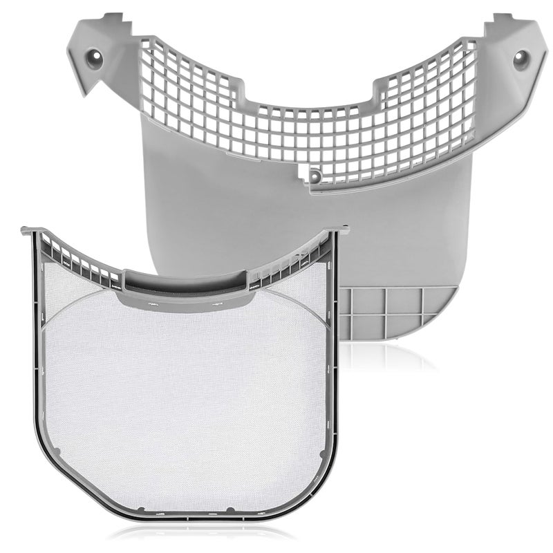 Romalon ADQ56656401 Dryer Lint Filter Stainless Steel Mesh With MCK49049101 Lint Trap Cover Housing For LG & Kenmore Dryer Lint Screen Replacement - Image 1